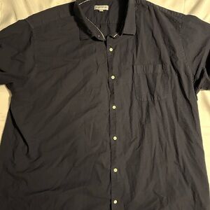 Peter Millar Dark Blue Casual Button Down Shirt